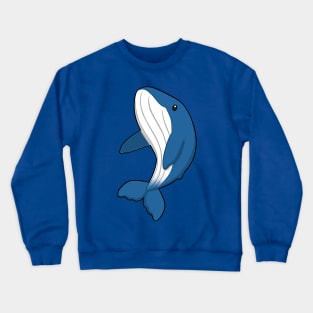 cute whale Crewneck Sweatshirt